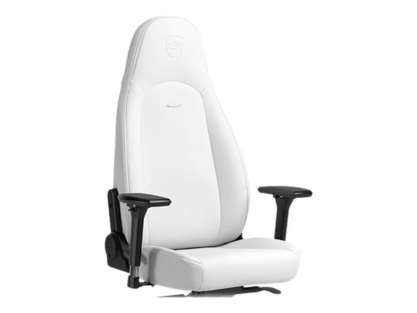 Noblechairs ICON - Spillestol - armlener - T-formet - tipping - roterende - aluminium, polyuretan, stål, kaldskum, high-tech synthetic leather - hv...