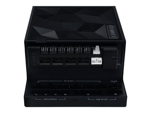 Lian Li EDGE GOLD 1200 80 PLUS Gold nätaggregat, PCIe 5.1, ATX 3.1 - 1.200 watt, svart, inkl. USB-hubb (EG1200G BLACK)