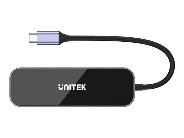 Unitek uHUB H6 D1084A - Dokkingstasjon - USB-C - HDMI - GigE
