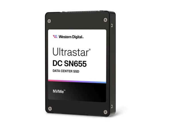 WD Ultrastar DC SN655 WUS5EA138ESP7E4 - SSD - Data Center - kryptert - 3.84 TB - intern - 2.5" - U.3 PCIe 4.0 (NVMe) - TCG Ruby Encryption