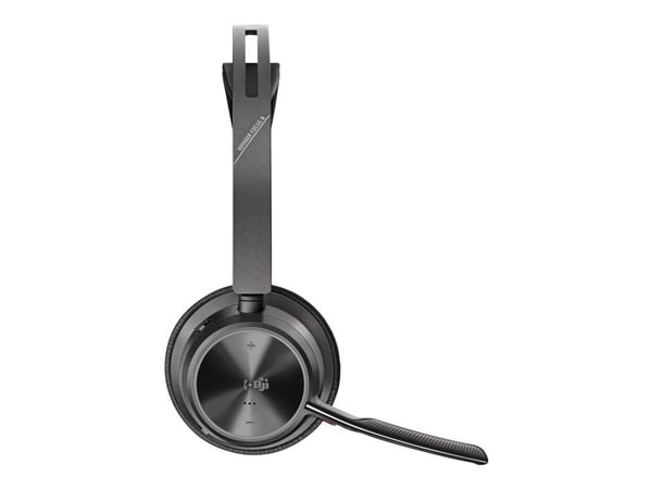 HP Poly Voyager Focus 2 - Headset - på örat - Bluetooth - trådlös - aktiv brusradering - USB-C via Bluetooth-adapter - svart - Zoomcertifierad, Cer...