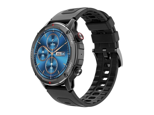 Tracer SMR11 HERO - Smart klocka med rem - svart - handledsstorlek: 155-235 mm - display 1.39" - Bluetooth - 52 g