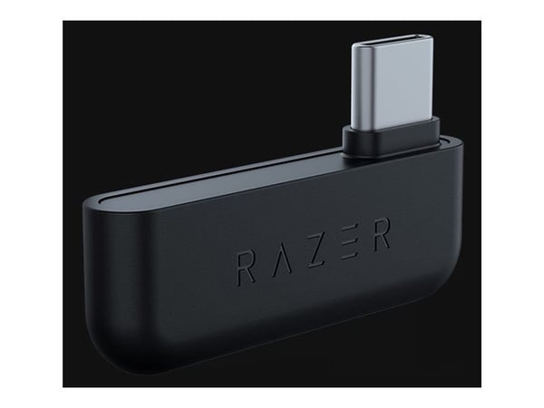Razer Hammerhead Pro HyperSpeed - True wireless-hodetelefoner med mikrofon - i øret - Bluetooth / 2,4 GHz radiofrekvens - aktiv støydemping