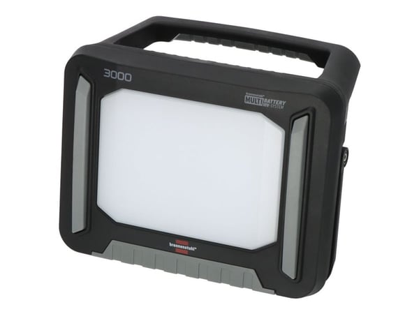 Brennenstuhl 3000 MA - Arbeidslys/flomlys - LED - 27 W - 6500 K - svart, grå