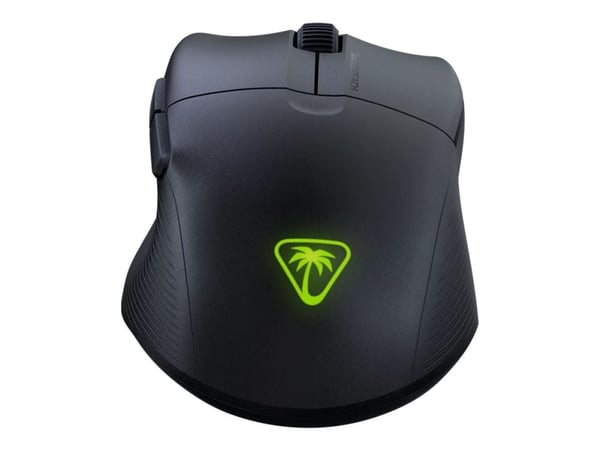 Turtle Beach Pure Air - Mus - ergonomisk - optisk - trådløs, kablet - Bluetooth, 2.4 GHz, USB-C - USB trådløs mottaker - svart