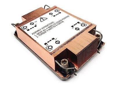 Inter-Tech S-4 - Passiv CPU-kylare - (för: LGA4677) - koppar med ångkammartopp