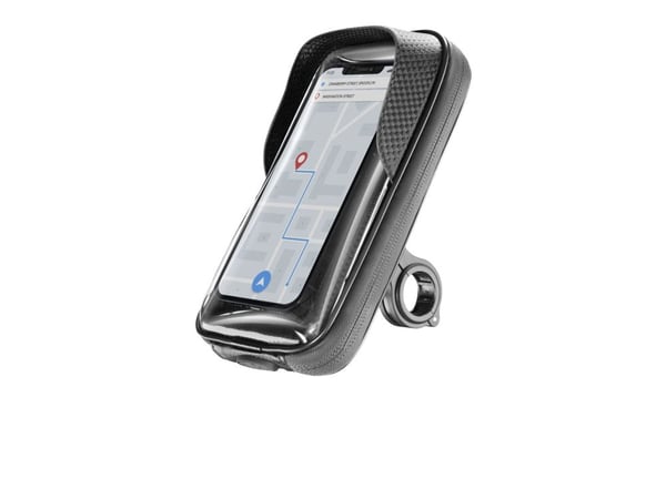 Cellular Line Rider Shield - Cykelhållare för mobiltelefon - up to 6.7" - svart