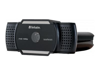 Verbatim AWC-01 - Nettkamera - farge - 2560 x 1440 - 2K, 1080p - lyd - USB 2.0