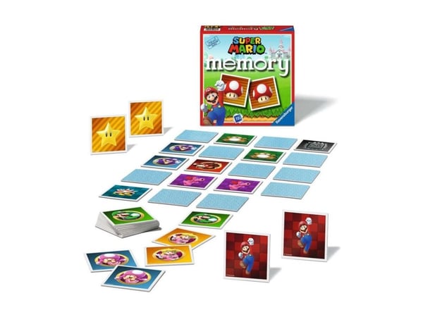 Ravensburger Grand memory - Super Mario - minnespill - 72 deler