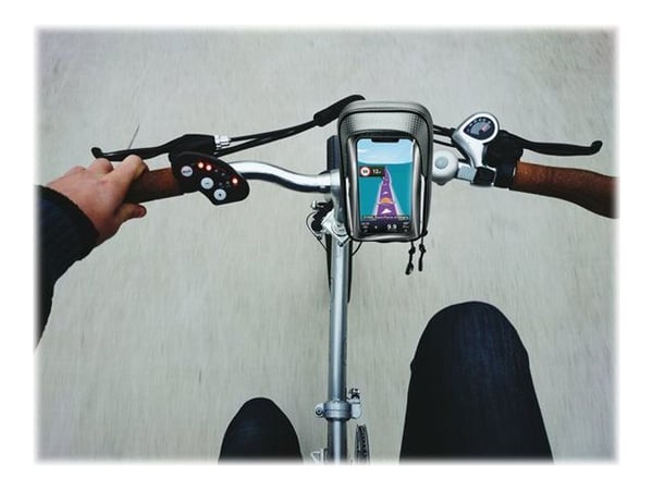 Cellularline Rider Shield, Matkapuhelin/älypuhelin, Polkupyörä, moottoripyörä, Musta
