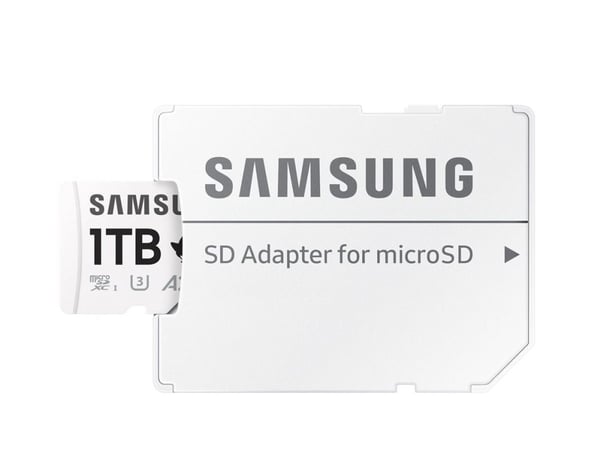 Samsung PRO Plus MB-MD1T0SA - Sonic the Hedgehog flashminnekort (microSDXC til SD-adapter inkludert) - 1 TB - A2 / Video Class V30 / UHS-I U3 - mic...