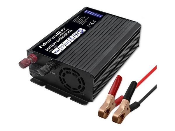 Qoltec Monolith 51955 - Batterilader - 12V - AC 180-260 V