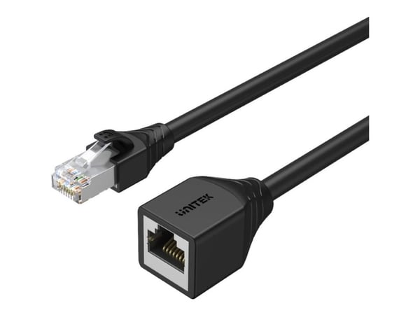Unitek C1896BK-5M - Nettverksforlengelseskabel - RJ-45 (hann) til RJ-45 (hunn) - STP - CAT 6