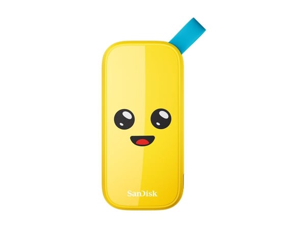 SanDisk Fortnite - Peely Edition - SSD - 1 TB - ekstern (bærbar) - USB 3.2 Gen 2