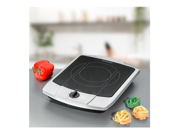 Rommelsbacher CT 2200/E - Ceramic hot plate - 2.2 kW - svart/rustfritt stål