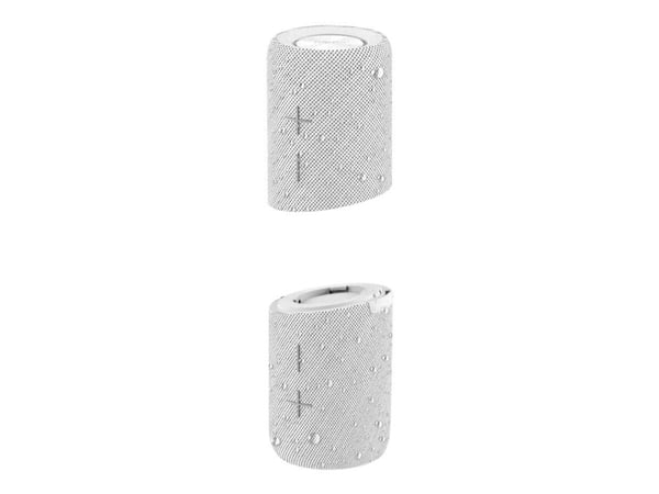 Hama "Twin 3.0" - Høyttaler - for bærbar bruk - 2.0-kanal - trådløs - Bluetooth - 30 watt - hvit