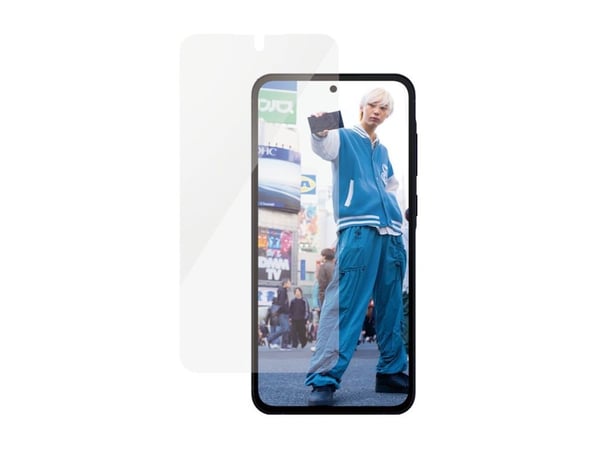PanzerGlass - Skjermbeskyttelse for mobiltelefon - ultrabred passform - glass - for Samsung Galaxy A56