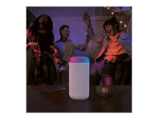 Hama "Shine 2.0" - Høyttaler - for bærbar bruk - trådløs - Bluetooth - hvit