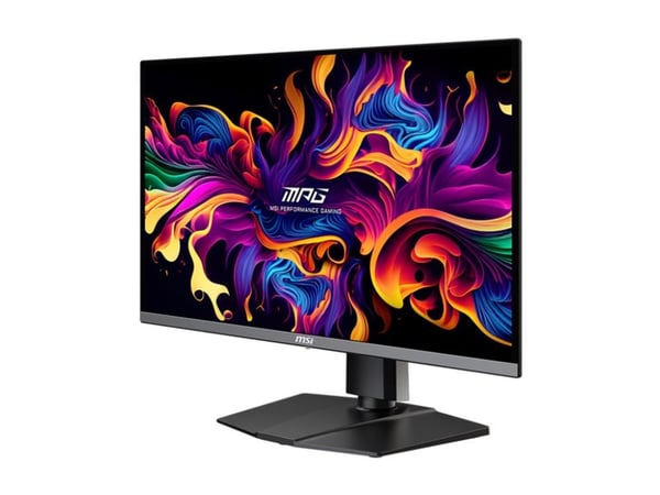 MSI MPG 272URX QD-OLED, 67,3 cm (26.5"), 3840 x 2160 pikseliä, 4K Ultra HD, QD-OLED, 0,03 ms, musta
