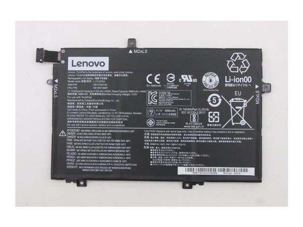 Lenovo - Batteri til bærbar PC - litiumion - 3-cellers - 4120 mAh - 45 Wh