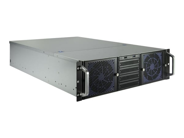 Inter-Tech IPC 3U-30765 - Rackmonterbar - utvidet ATX (E-ATX) - ingen strømforsyning (ATX) - USB