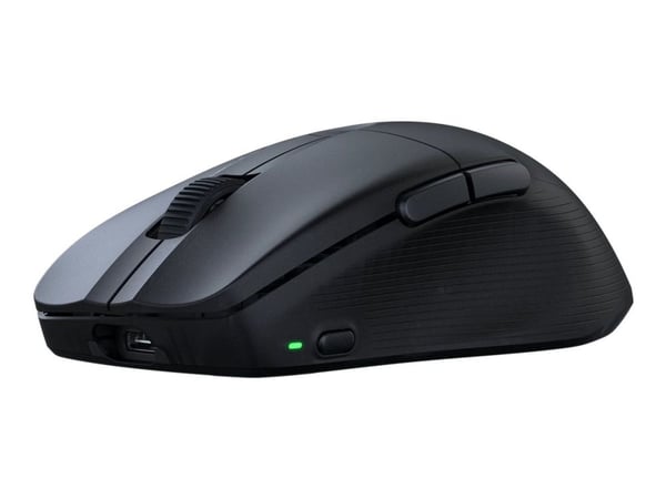 Turtle Beach Pure Air - Mus - ergonomisk - optisk - trådlös, kabelansluten - Bluetooth, 2.4 GHz, USB-C - trådlös USB-mottagare - svart