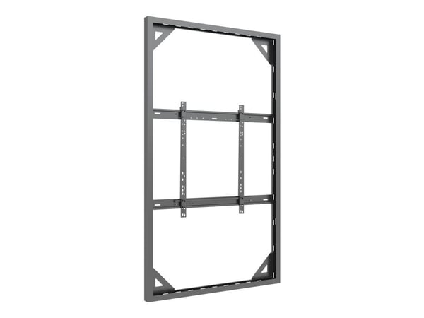 Multibrackets 2513, Terästä, musta, Maisema/Muotokuva, 2,16 m (85"), 80 kg, 200 x 200 mm