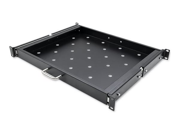 Qoltec Su laikikliu hylle for RACK skap | 600x600 | uttrekkbar