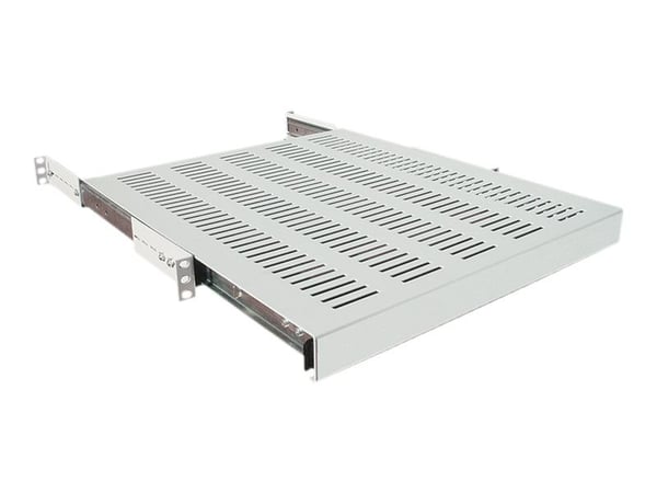 LogiLink Canovate - Telinehylly - vaaleanharmaa, RAL 7035 - 1U - 19"