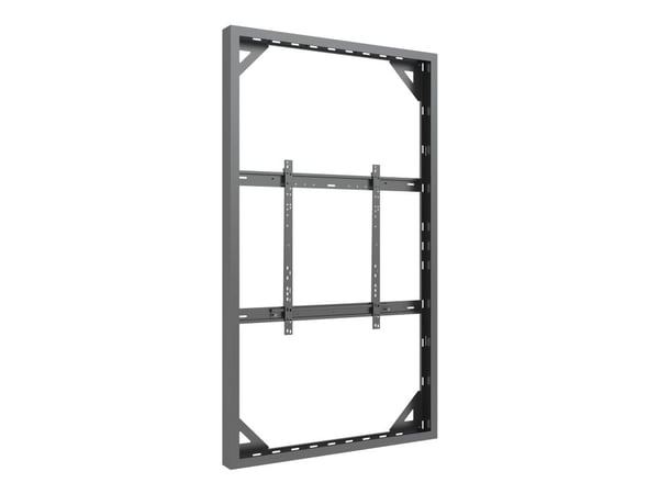 Multibrackets M Pro Series - Innhegning - for flatpanel - stor - stål - svart - skjermstørrelse: 86" - veggmonterbar