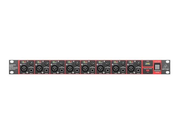 BEHRINGER ADA8200 - Analoginen audio / ADAT kaksisuuntainen audiomuunnin
