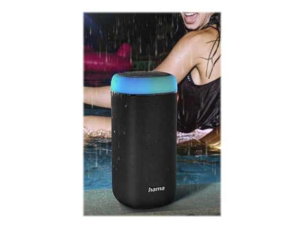 Hama "Shine 2.0" - Høyttaler - for bærbar bruk - trådløs - Bluetooth - svart