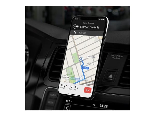 PopSockets PopMount 2 - Montering för mobiltelefon - bilventilation - vit
