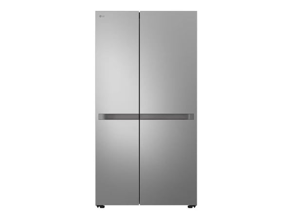 LG GSBC40PYPE - Kylskåp/frys - sida vid sida - bredd: 91.3 cm - djup: 73.5 cm - höjd: 179 cm - 664 liter - Klass E - prime silver