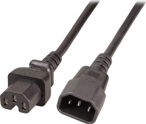 EFB Elektronik EK585.2V2, 2 m, IEC C14, IEC C15, 250 V, 10 A
