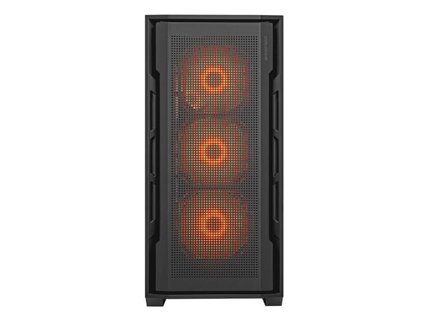 COUGAR Gaming UNIFACE RGB, Midi Tower, PC, Sort, ATX, CEB, EATX, Micro ATX, Mini-ITX, Multi, 18 cm