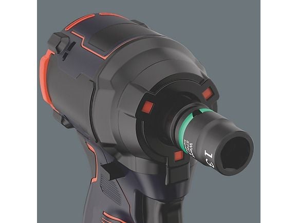Wera 05005452001, Kraftpipesett, Flerfarget, 9 hoder, 3/8", Imperisk, 1/2,1/4,3/4,3/8,5/16,5/8,7/16,9/16,11/16"