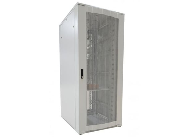 ALLNET ALL-SNB8132EKGRAU, Fristående rack, 20U, 500 kg, Knapplås, 114 kg, Grå