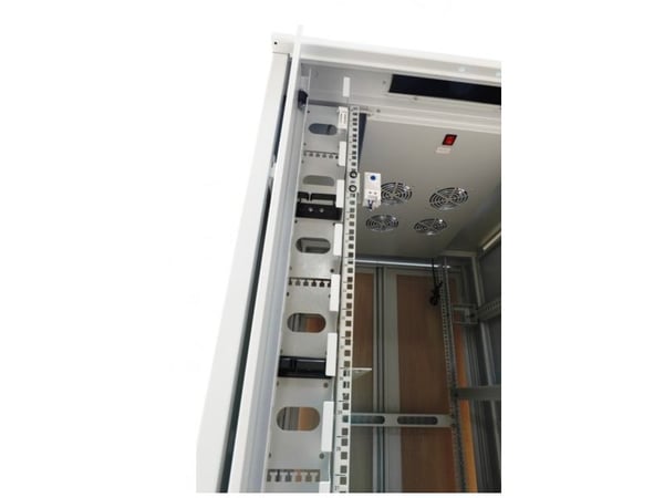 ALLNET ALL-SNB8132EKGRAU, Frittstående hylle, 20U, 500 kg, Nøkkellås, 114 kg, Grå