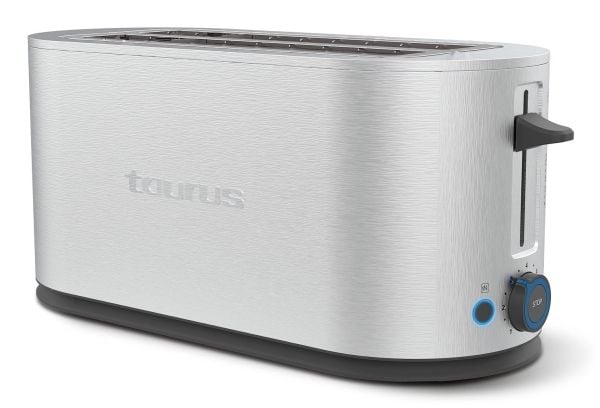 Taurus Mytoast Duplo Legend, 4 skive(r), Rustfritt stål, Rustfritt stål, Knotter, Nivå, Dreie, 1500 W, 26 cm