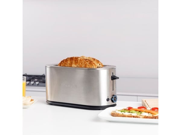 Taurus Mytoast Duplo Legend, 4 skive(r), Rustfritt stål, Rustfritt stål, Knotter, Nivå, Dreie, 1500 W, 26 cm