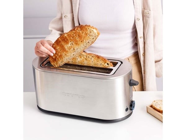 Taurus Mytoast Duplo Legend, 4 skive(r), Rustfritt stål, Rustfritt stål, Knotter, Nivå, Dreie, 1500 W, 26 cm