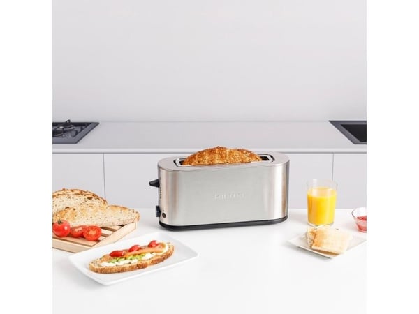 Taurus Mytoast Legend, 2 skive(r), Rustfritt stål, Rustfritt stål, Knotter, Dreie, Nivå, 1000 W, 26 cm