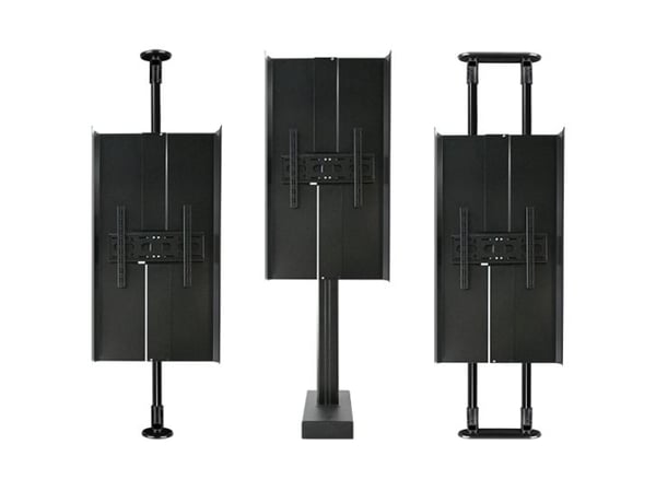 B-Tech BT7901-55, Side covers, musta, 50 kg, 139,7 cm (55"), 139,7 cm (55"), 739 mm