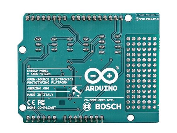 Arduino 9 AXES MOTION SHIELD