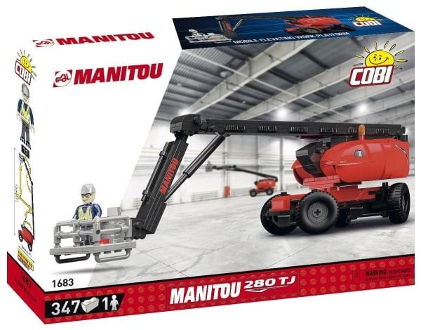 COBI Manitou 280 TJ, Byggeklosser, 6 år, 347 stykker