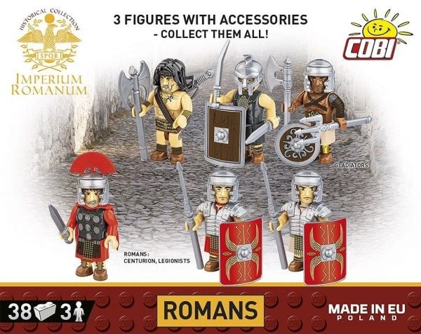 COBI Romans, 5 år, Imperium Romanum, Flerfarget