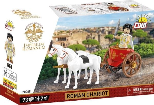 COBI Roman chariot, Byggeklosser, 6 år, 93 stykker