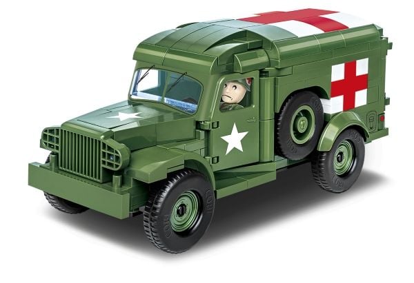 COBI Dodge WC-54 Ambulance, Byggeklosser, 7 år, 293 stykker