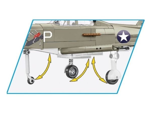 COBI IL-2M3 Shturmovik, Byggesett, 7 år, 361 stk